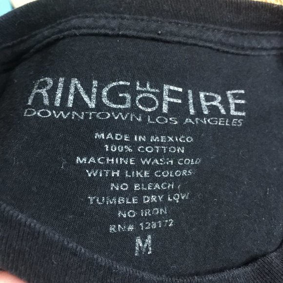 RING OF FIRE Skull Headdress Graphic Tee - Picture 4 of 4